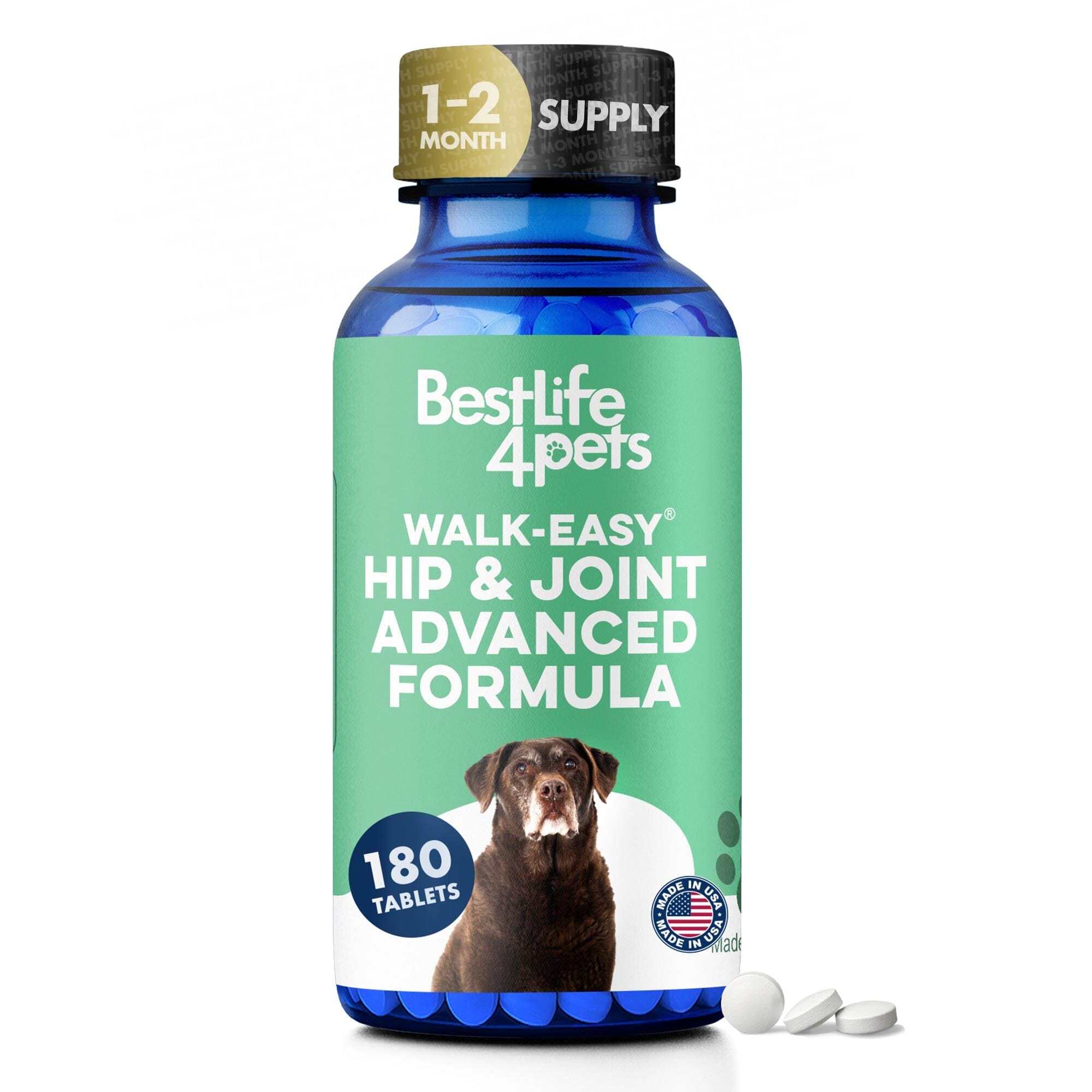 Dog WALK-EASY™ Advanced Hip & Joint Pain Remedy BestLife4Pets 