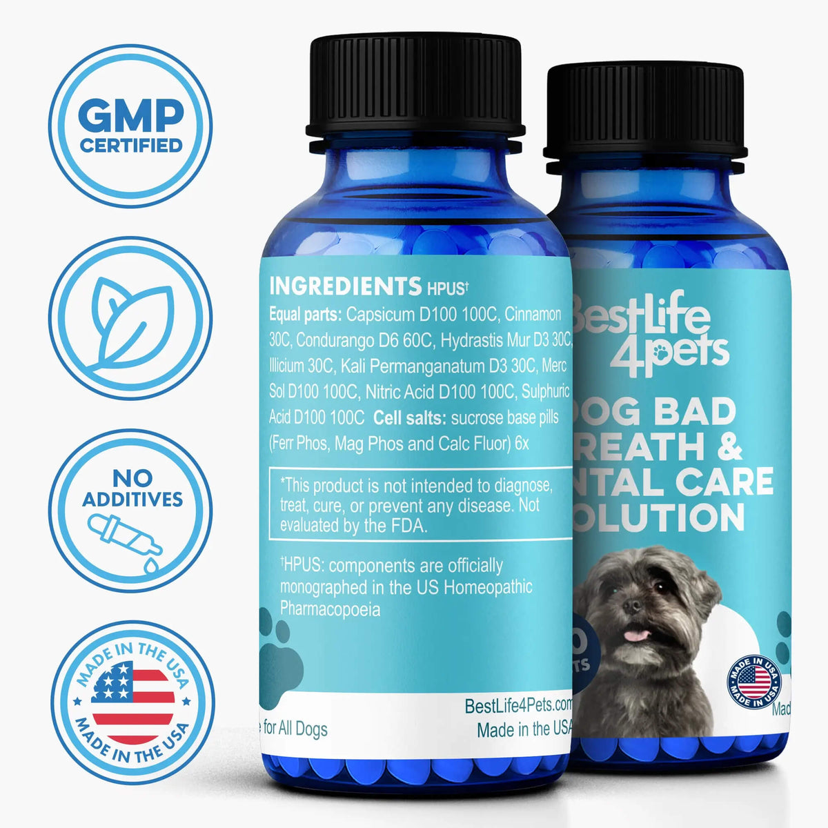 Dog Bad Breath & Dental Care Remedy