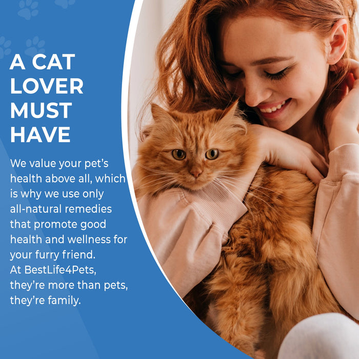 Cats Anal Gland & Rectal Prolapse Aid - 450 Pills BestLife4Pets 