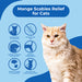 mange scabies relief for cats